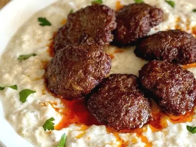 How to Make Ali Nazik Kofte (Eggplant Yogurt Meatballs)