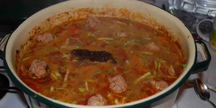 How to Make Costa Rican Meatball Soup (Sopa de Albóndigas)