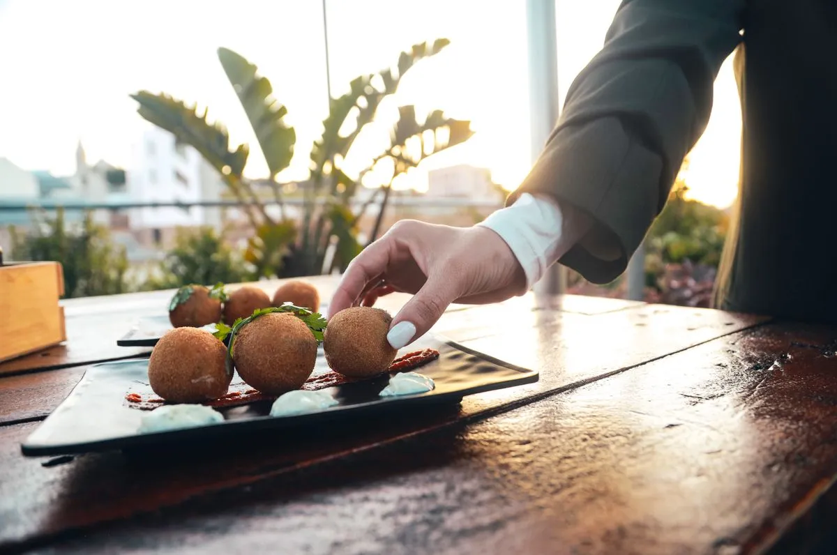 South African Frikkadels (Baked Meatballs with Onion Gravy)