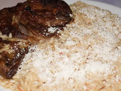 How to Make Giouvetsi Meatballs (Greek Baked Orzo)