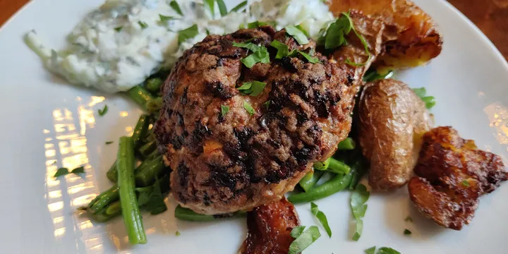 How to Make Greek Bifteki (Feta-Stuffed Meat Patties)