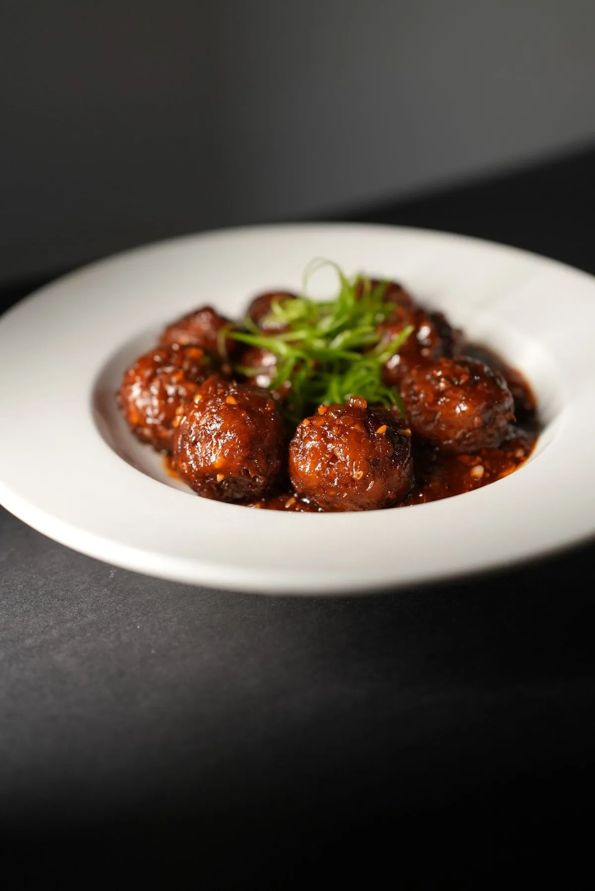 Jamaican Jerk Meatballs (Spicy Glazed Baked Meatballs)