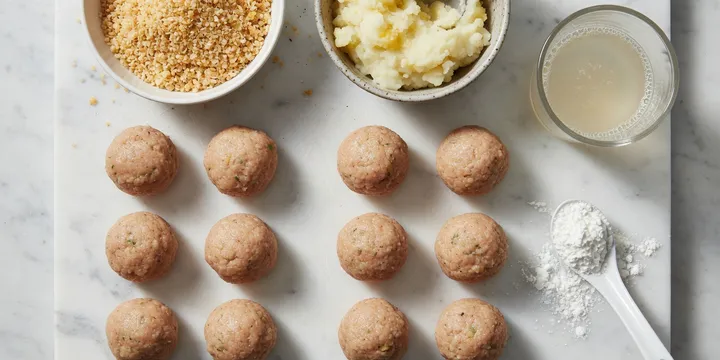 Meatballs Without Eggs: 6 Binders That Hold Perfectly