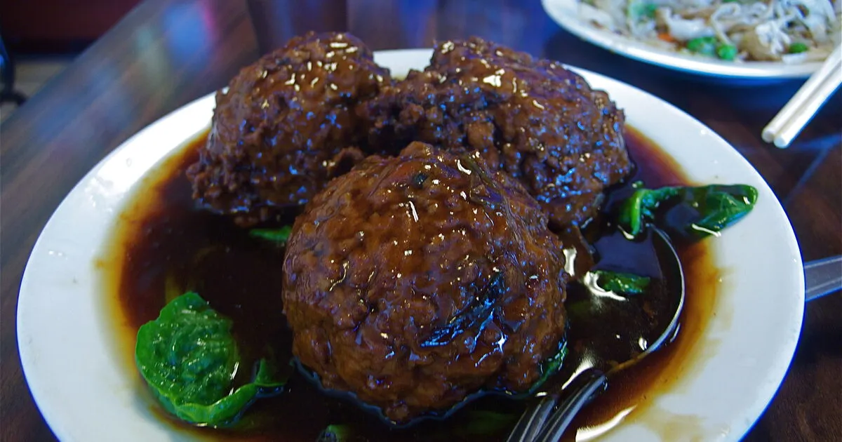 How to Make Sichuan Meatballs (Mapo Style, 30 Minutes)