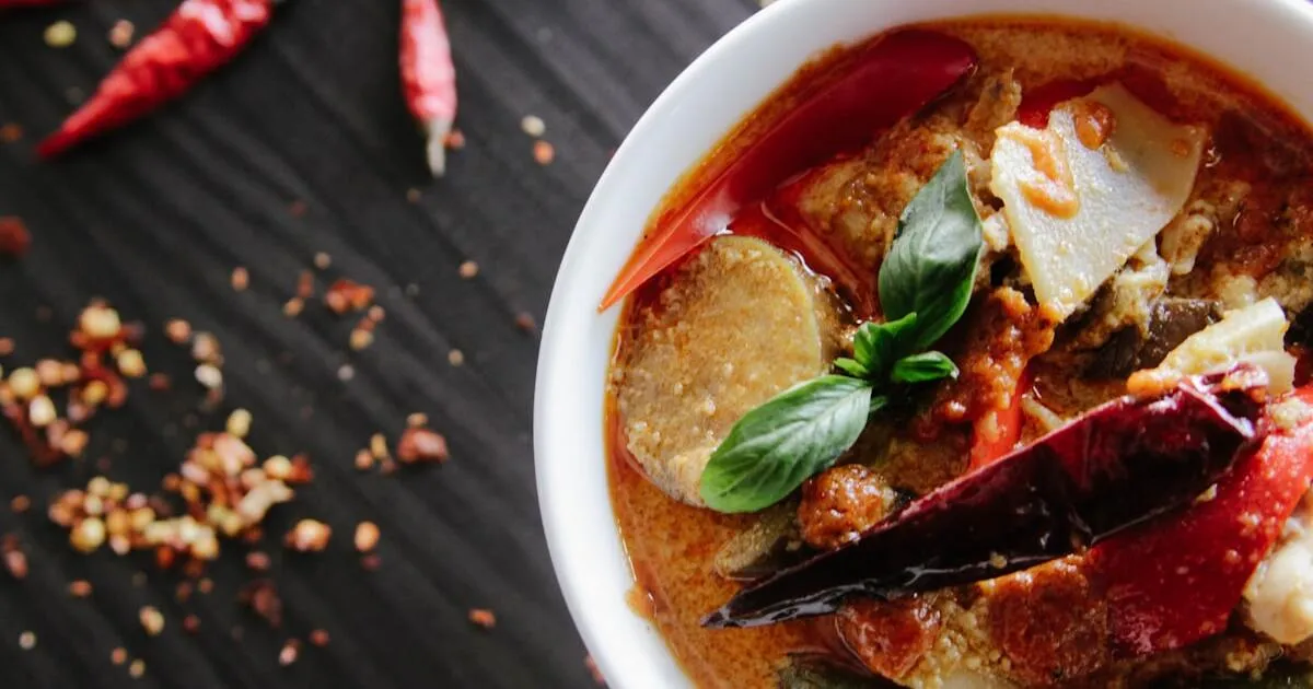 Thai Massaman Meatballs (Rich Curry, Peanuts, 40 Minutes)