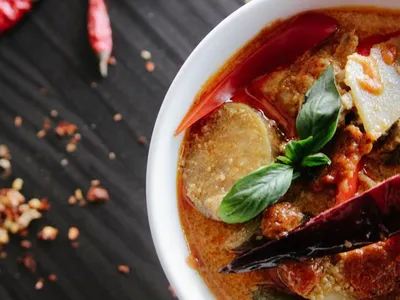 Thai Massaman Meatballs (Rich Curry, Peanuts, 40 Minutes)